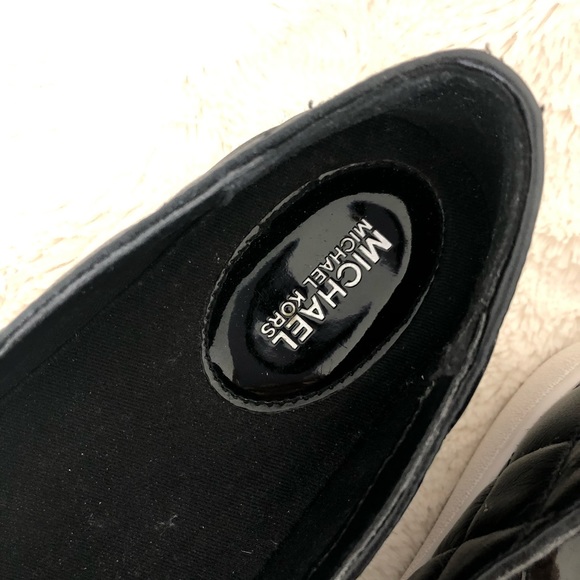 Michael Kors Leather Slip On Sneakers - Picture 3 of 7